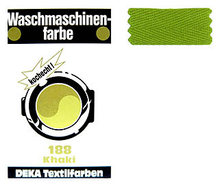 DEKA Waschmaschinen-Farbe khaki 188